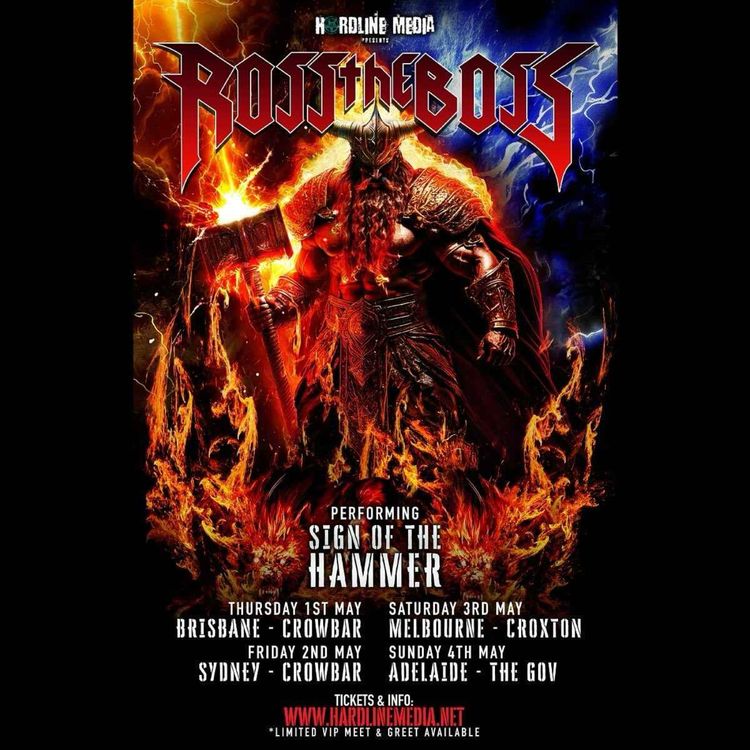 cover art for Ep 218 Ross The Boss and Stu Marshall chat all things metal and the upcoming tour.