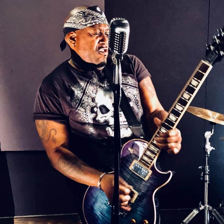 cover art for EP 222 Interview with Lamoyne Alexander from Rap to Rock his journey