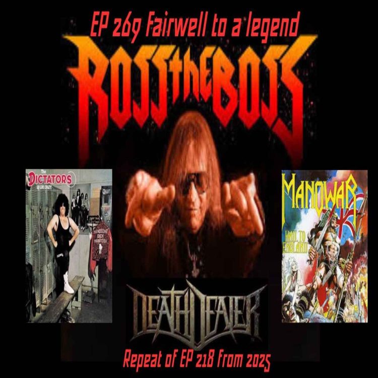 cover art for EP 269 Fairwell a legend  repeat of ep 218 interview with Ross and Stu Marshall