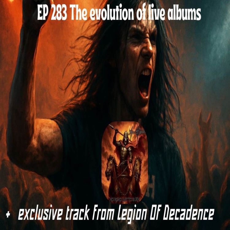 cover art for EP 283 The evolution of live albums