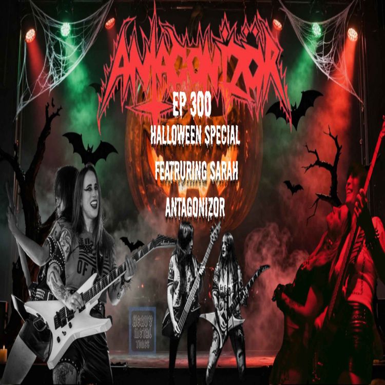 cover art for EP 300 Halloween Special featuring Sarah Antagonizor