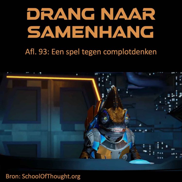 cover art for #93 Een spel tegen complotdenken