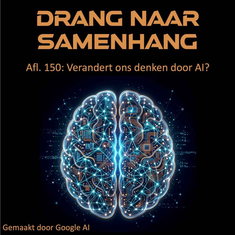 cover art for #150 Verandert ons denken door AI?