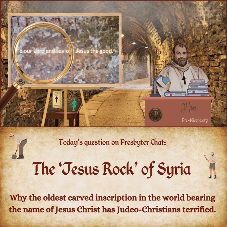 cover art for The 'Jesus Rock' of Syria: Revealing Unedited Pre-Nicene Christian History