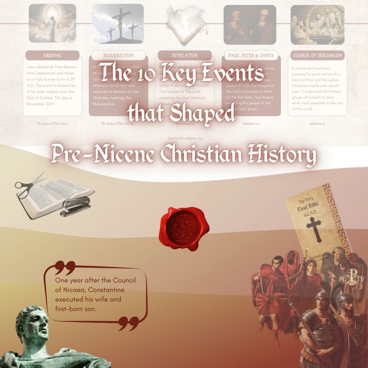 cover art for The TEN Key Events that Shaped Pre-Nicene Christian History