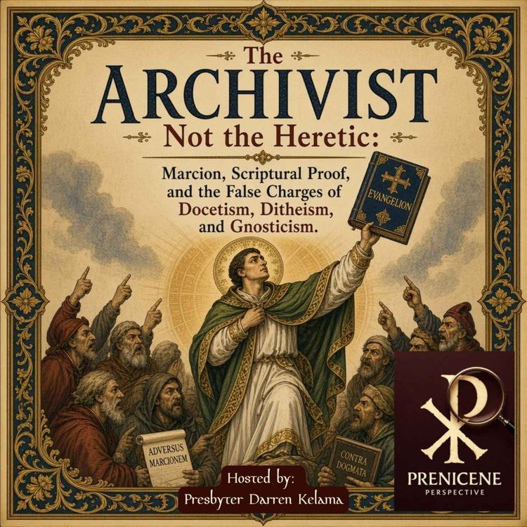 cover art for The Archivist, Not the Heretic: Marcion, Scriptural Proof, and the False Charges of Docetism, Ditheism, and Gnosticism