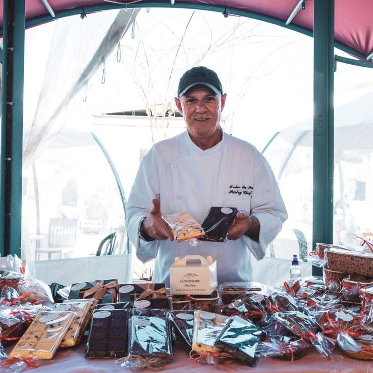 cover art for Jerusalem and its food (part 1), chocolate, pastries and knafeh with cheese with Chef Ibrahim Abu Seir