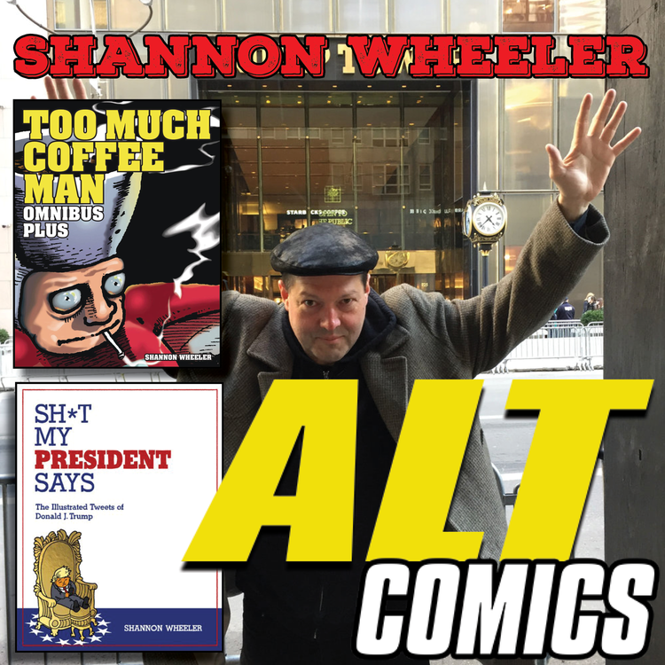 cover art for Shannon Wheeler