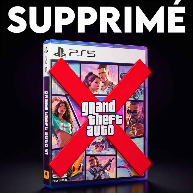 cover art for Le jeu GTA 6 annulé en physique, Rockstar piraté