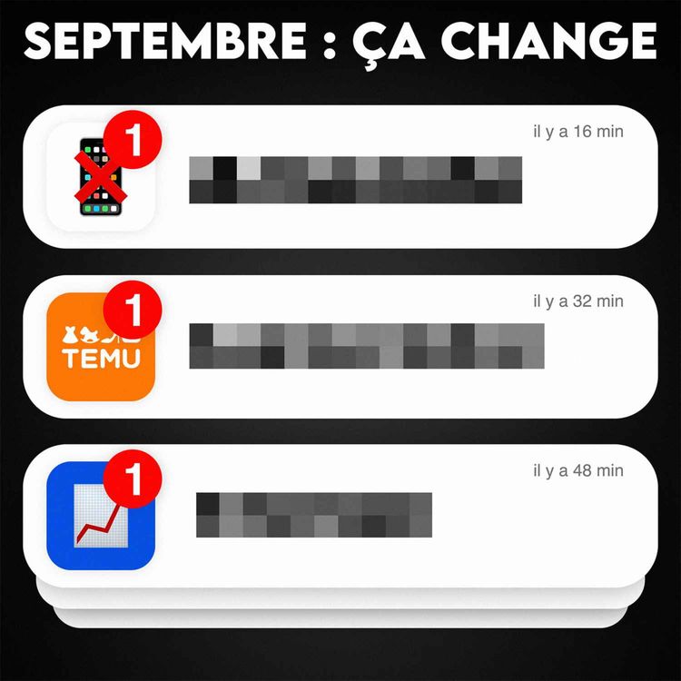 cover art for Voici ce qui change pour vous au 1er septembre (31/08)