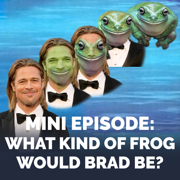 cover art for Brad Bite: What Kind of Frog Would Brad Pitt Be?
