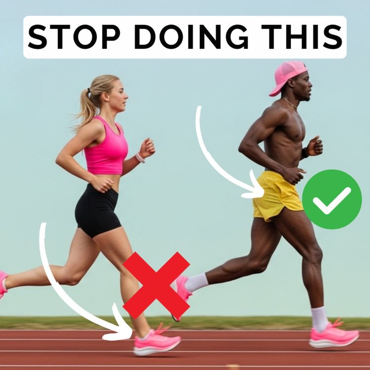cover art for 3 Easy Tips to Fix Your Running Form in 7 Minutes | Overstriding