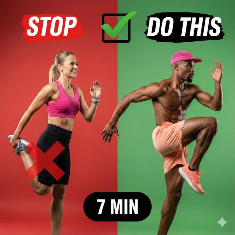 cover art for Stop Stretching Before Runs—Do This 7‑Minute Routine Instead