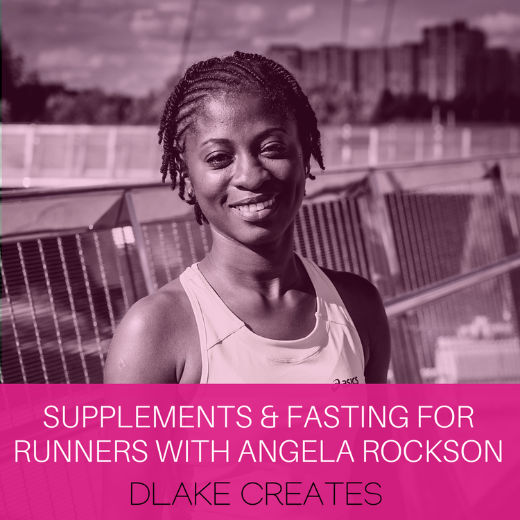 cover art for Figuring out if supplements and fasting work for runners with nutritionist Angela Rockson