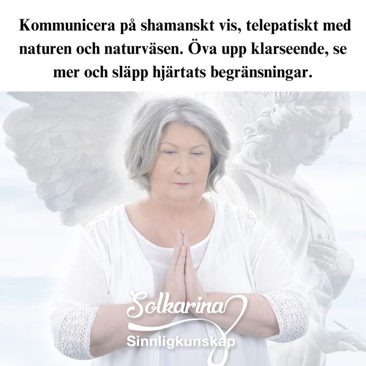 cover art for Avsnitt 228: Kommunicera på shamanskt vis telepatiskt med naturen och naturväsen. Öva upp klarseende, se mer och släpp hjärtats begränsningar