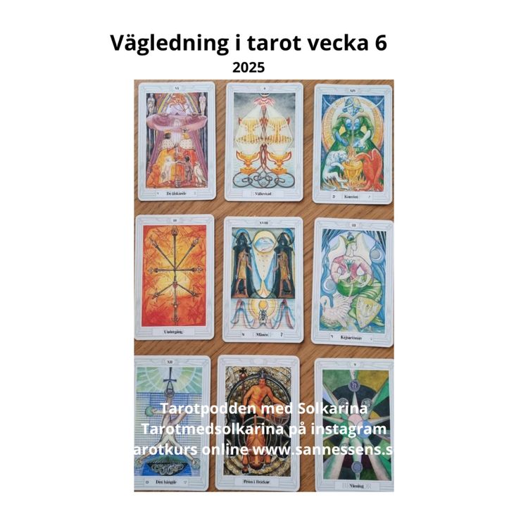 cover art for 51: Vägledning tarot budskap vecka 6