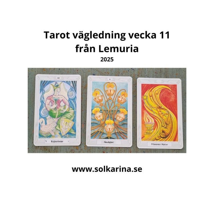 cover art for 56: Tarotbudskap vecka 11 från Lemuria
