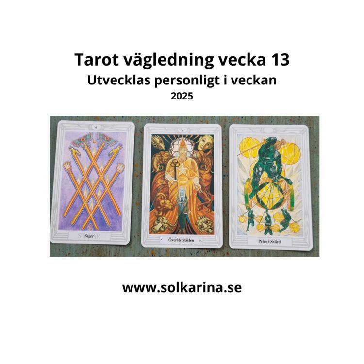 cover art for 58: Tarotbudskap vecka 13 personlig utveckling