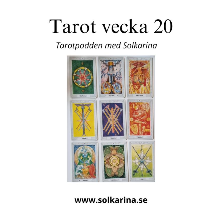 cover art for 61: Tarotbudskap vecka 20