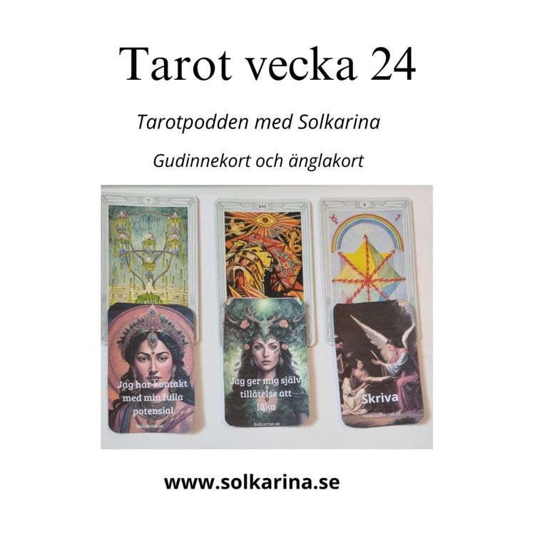 cover art for 65: Tarotbudskap vecka 24