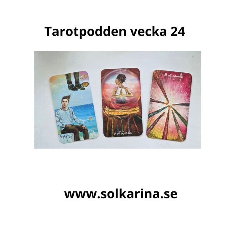 cover art for 87: Tarotbudskap vecka 24