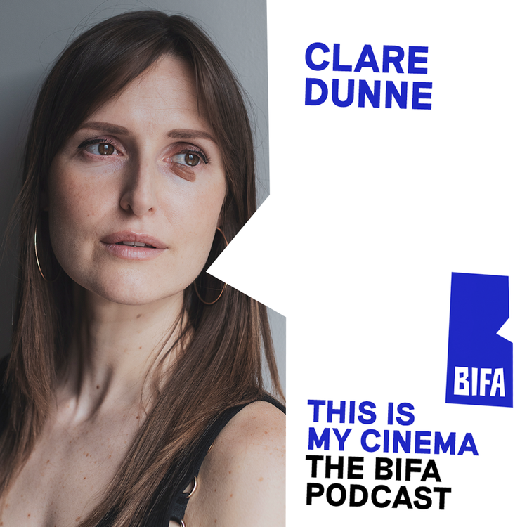 cover art for Clare Dunne on Herself, Another Round and having Guinness with your cinema snacks