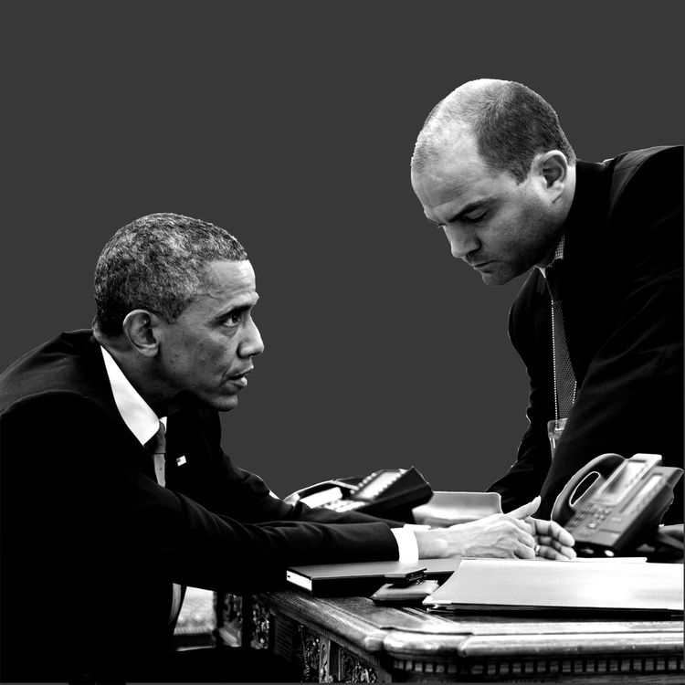 cover art for Trump, Obama, speech writing and hope for the future ᛫ Ben Rhodes