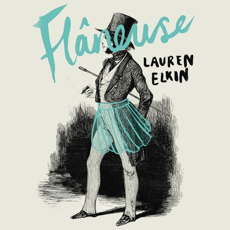 cover art for Flaneuse by Lauren Elkin - Off The Page