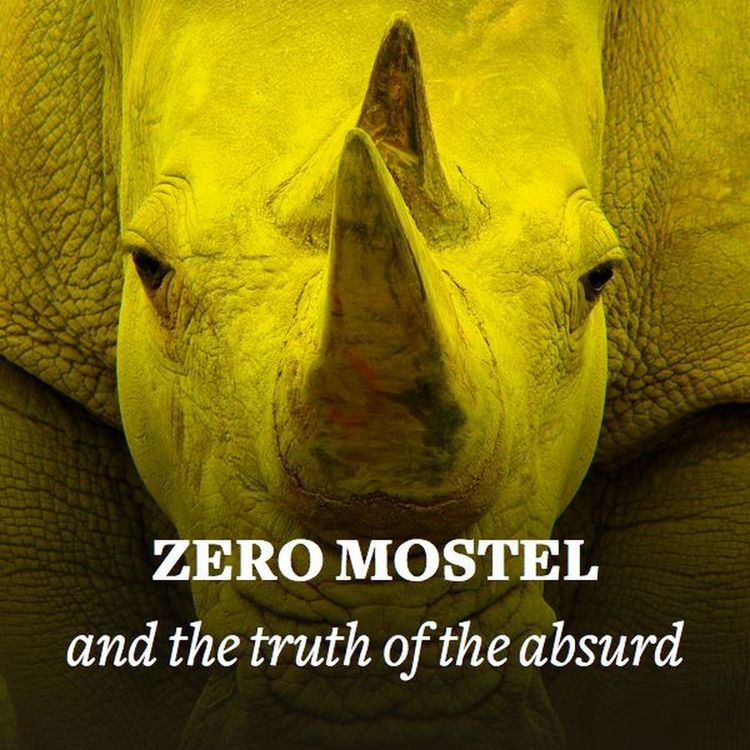 cover art for Zero Mostel and the truth of the absurd