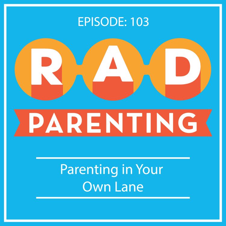cover art for Parenting in Your Own Lane