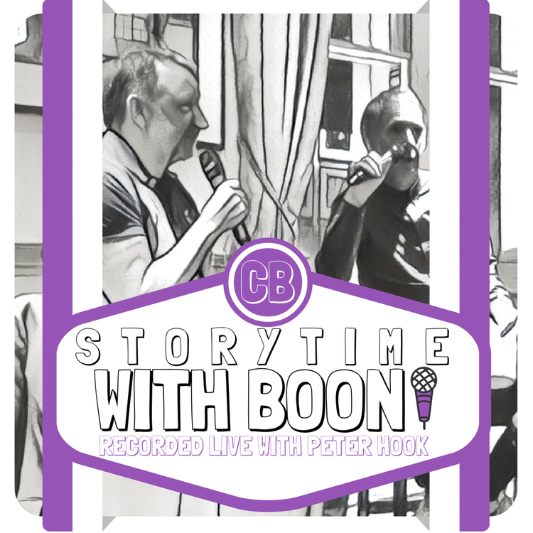 cover art for Peter Hook Live - Storytime with Boon - Episode 26
