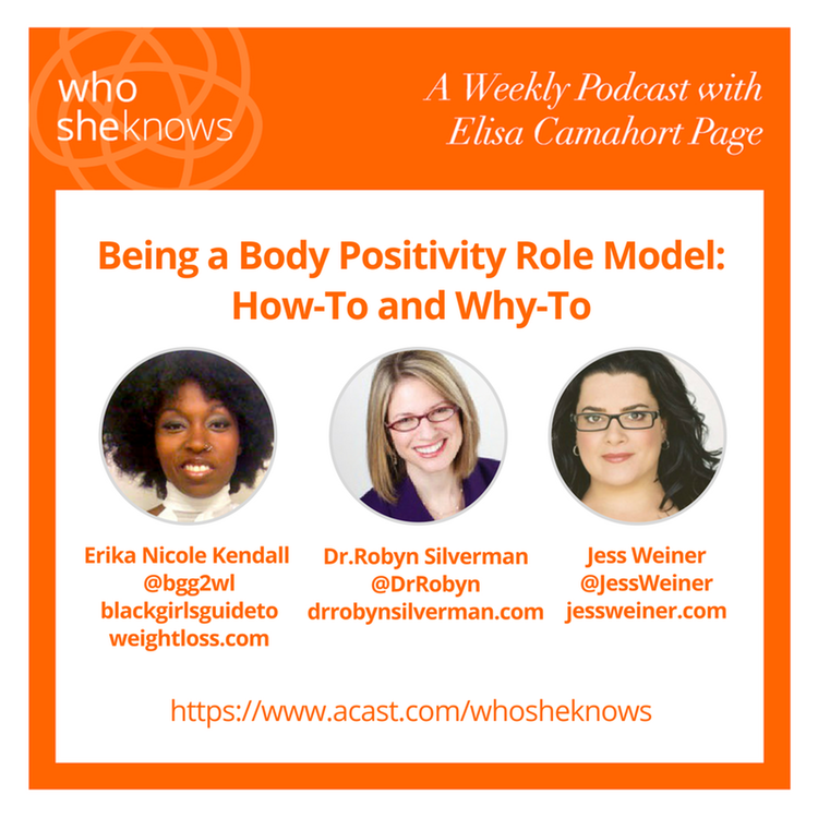cover art for Episode #9: Being a Body Positivity Role Model: How-To and Why-To