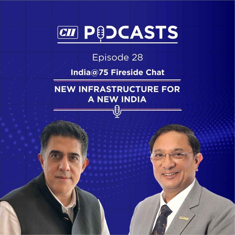 cover art for New Infrastructure for a New India ft Vinayak Chatterjee
