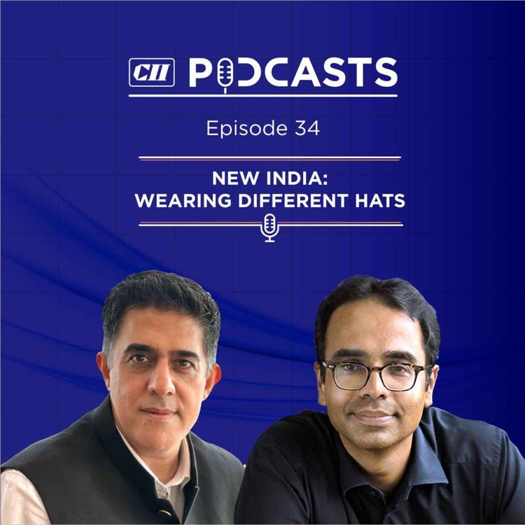 cover art for New India: Wearing Different Hats ft Karan Bajaj