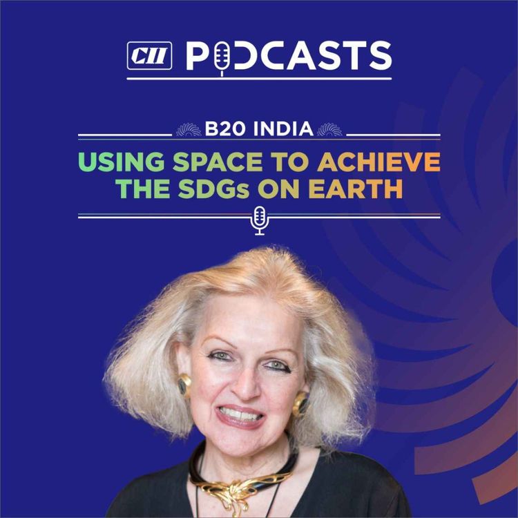 cover art for Using Space to Achieve the SDGs on Earth ft Candace Johnson