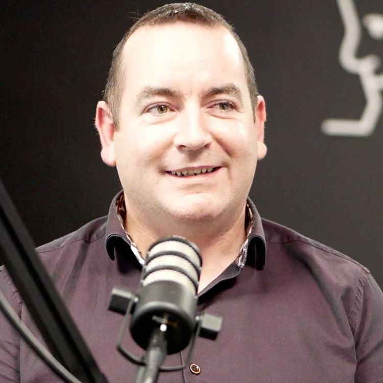 cover art for #75 Gerry Murray joins us to talk about his life, addiction, crime, prison and his events that help people.