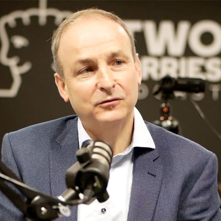 cover art for #85 Taoiseach Micheál Martin talks about growing up in Cork, how he got into politics and trauma.