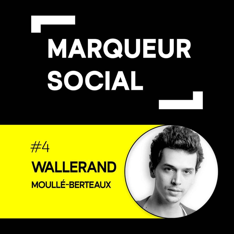 cover art for #4 - "Produire beaucoup de contenus c’est pas si compliqué" - Le Crayon Media avec Wallerand Moullé-Berteaux