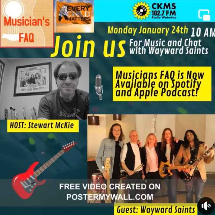 cover art for Wayward Saints an hour of music and chat