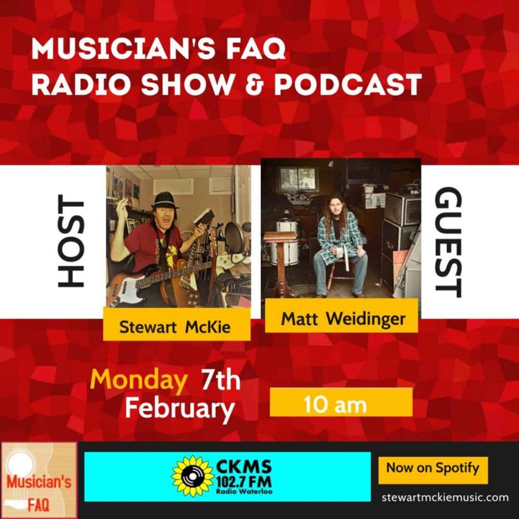 cover art for Matt Weidinger an hour of music and chat