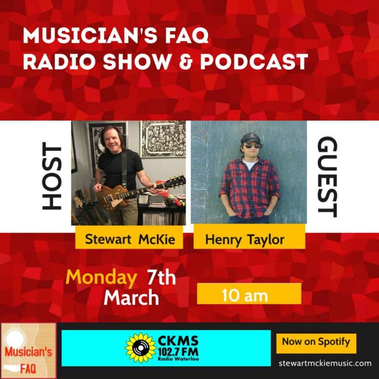 cover art for Henry Taylor an hour of music and chat