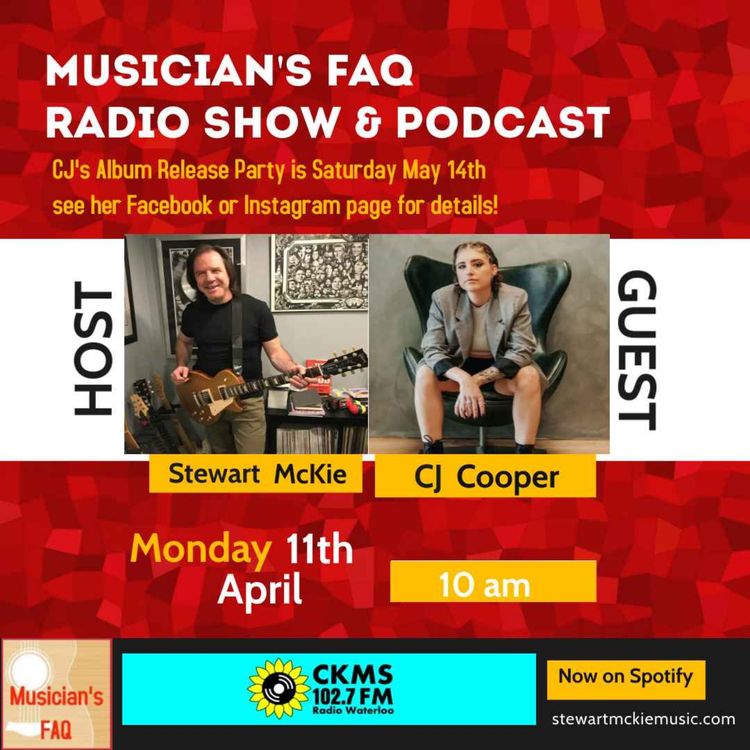 cover art for CJ Cooper an hour of music and chat