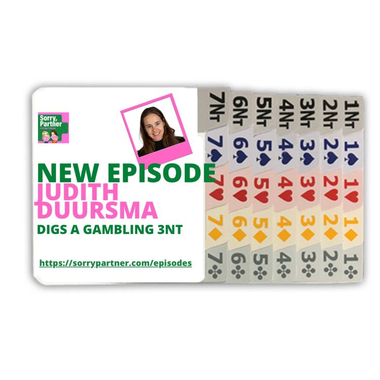 cover art for Judith Duursma Digs a Gambling 3NT