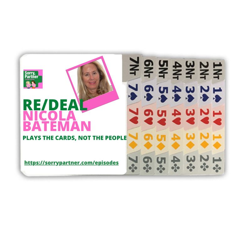 cover art for Nicola Bateman Plays the Cards, Not the People/ReDeal
