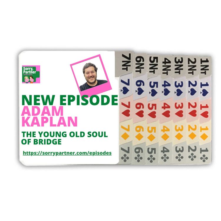cover art for Adam Kaplan, The Young Old Soul of Bridge