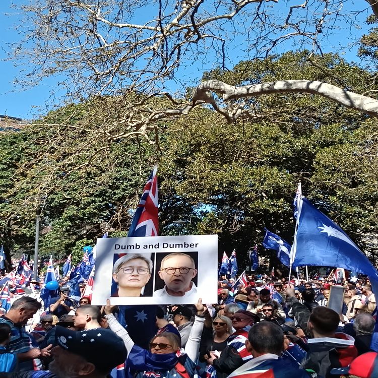 cover art for The March For Australia Protest