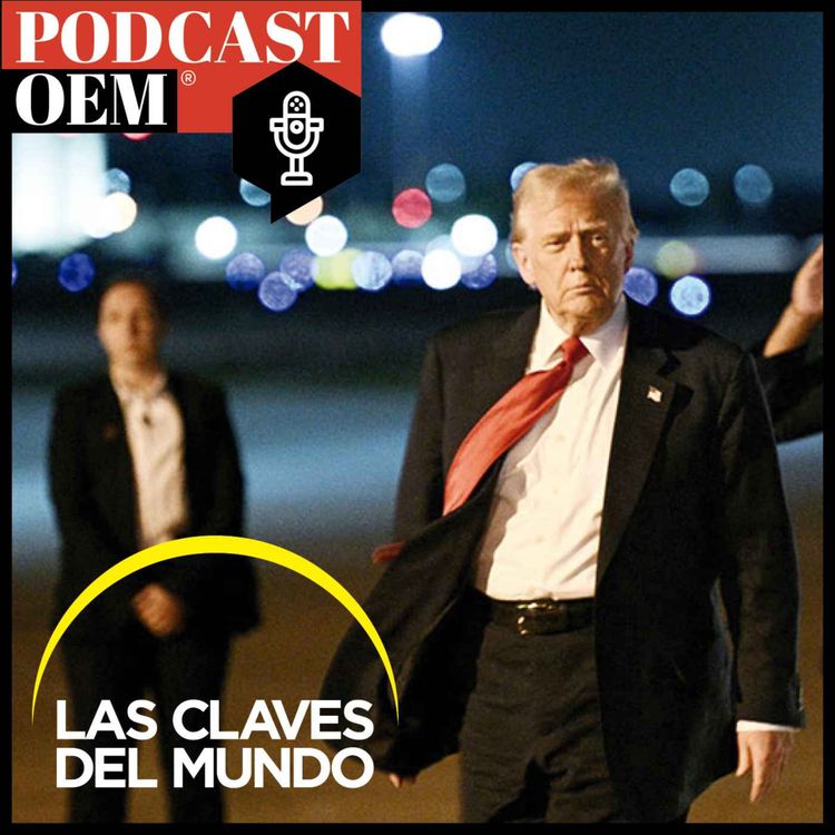 cover art for Los sombríos 100 días de Trump