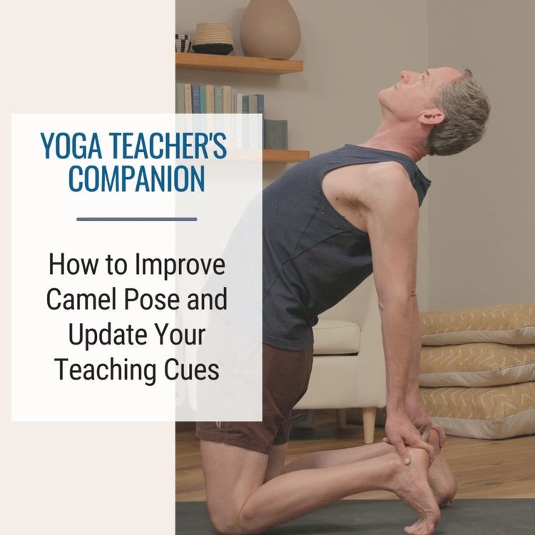 cover art for Yoga Teacher's Companion #41: How to Improve Camel Pose--And, Update Your Teaching Cues: Yoga Teacher's Companion #41