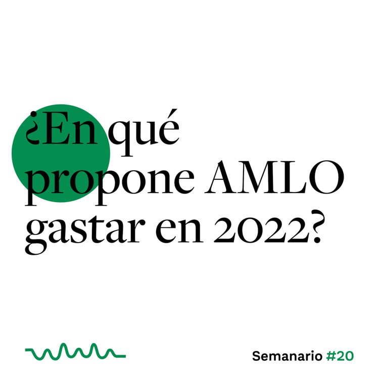 cover art for ¿En qué propone gastar AMLO en 2022?