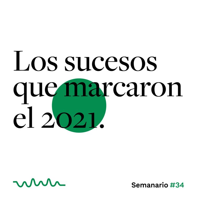 cover art for Los sucesos que marcaron el 2021.